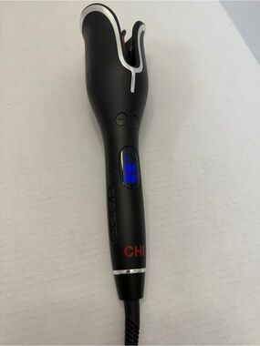 CHI Black Automatic Curling Iron with LCD Display